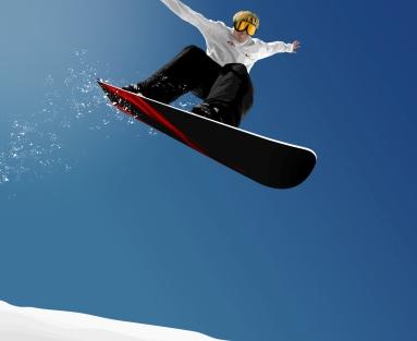Snowboarding in India Photo Wallpaper