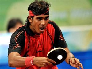 Indian Table Tennis Player